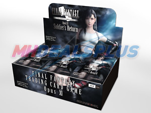 Final Fantasy TCG Opus XI Soldier's Return Sealed Booster Box - 36 Booster Packs