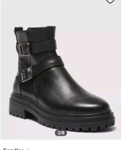 Sandler Boots Black Kembla Size Eur 38 Aust 7 Immaculate Condition - Picture 1 of 14