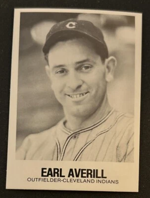 1979 TCMA Renata Galasso Earl Averill Baseball Card #79 Indians OF VG O/C - Image 1 of 2