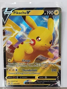 POKEMON - PIKACHU V PROMO SWSH061 - NM  (SHINING FATES PROMO) Ships 2/17 - Picture 1 of 1