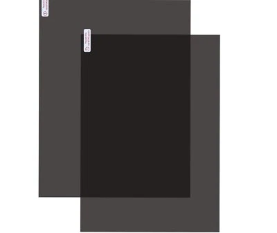 2pcs Polarized Film Sheets Adhesive Polarizer Linear Filter For LCD Screen - Image 1 of 4