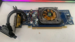 Nvidia geforce 8400gs 256mb pci-e low-profile graphics card - Picture 1 of 11