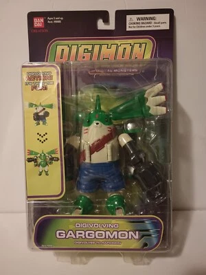 DIGIMON Digivolving Gargomon a Rapidmon nuevo sellado de fábrica 2004 sin usar, en caja nuevo Foto 1 de 4