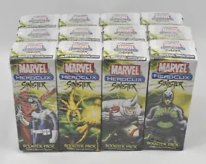 Marvel Heroclix Sinister Booster Brick 12er-Packungen NEU versiegelt - Bild 1 von 5