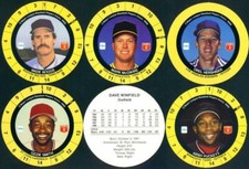 Tony Pena #38B 1989 Cadaco disc variation