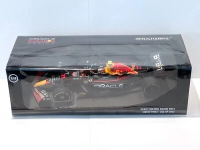 Minichamps 1:18 RED BULL RB18 SERGIO PEREZ USA AUSTIN GP 2022 - 110221911 - Image 1 of 4
