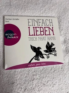 Einfach lieben von Thich Nhat Hanh  | Hörbuch NEU/OVP | CD 💿 1013 - Bild 1 von 1