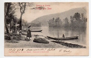 SIECI - PONTASSIEVE - L'Arno alle Sieci - Beautiful animation - Travel - Year 1904 - Picture 1 of 2