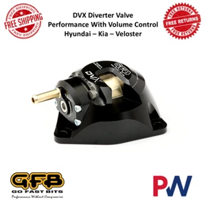 Go Fast Bits DVX Turbocharger Diverter Valve For Hyundai Veloster / Kia Optima - Picture 1 of 10