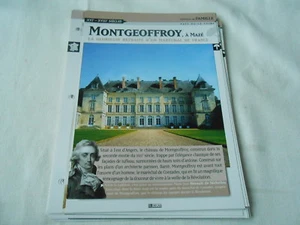 Castle Château Montgeoffroy à Mazé glorieuse retraite Méréchal de France Fiche - Imagen 1 de 2