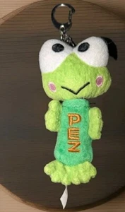RARE KEROPPI SANRIO PLUSH SOFT PEZ DISPENSER KEYCHAIN - Picture 1 of 2