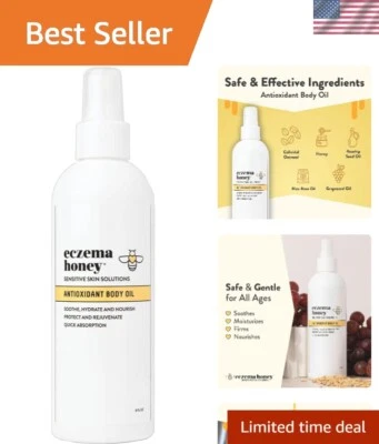 Spray de aceite corporal suave sin perfume con ingredientes naturales - Hidratante para todos Foto 1 de 4