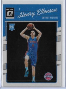 2016-17 Panini Donruss Optic Henry Ellenson Rookie Card #165 Detroit Pistons RC