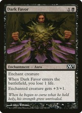 FOIL Dark Favor | MtG Magic Magic 2013 (M13) | English | Near Mint