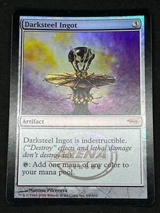 Magic the Gathering MTG Darksteel Ingot Artefakt Arena Promo Folie - Bild 1 von 2