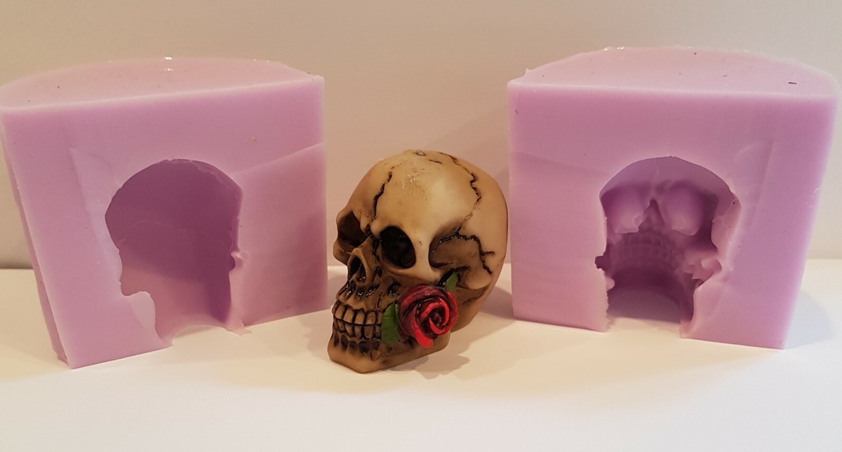 Stampo In Silicone A Forma Di Cuore Con Rosa Per Sapone, Cioccolato E Torte - 2 Pezzi, Fai Da Te, Adatto A Microonde E Forno