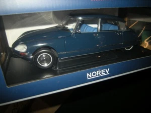 1:18 Norev Citroen DS 23 Pallas 1974 Orient azul/azul en embalaje original - Imagen 1 de 1