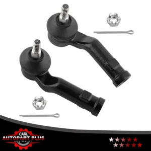 2PC Front Outer Tie Rod End For Mazda 3 2004-2013 Mazda 3 Sport 2009-2013 - Picture 1 of 8