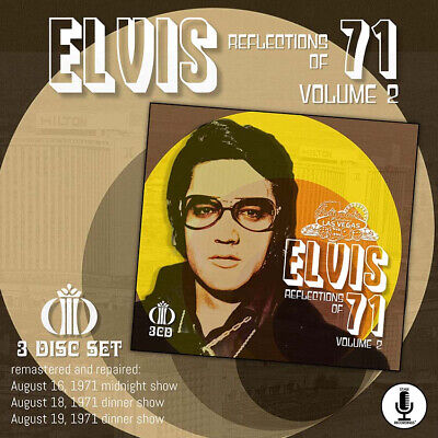 Elvis Collectors 3 CD Set SUMMER FESTIVAL: REFLECTIONS OF '71 Volume 2 • 36.89€