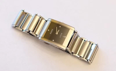 Reloj Rado Integral Diamante Unisex Cerámica 24x28mm 160.0486.3 - Usado Foto 1 de 4