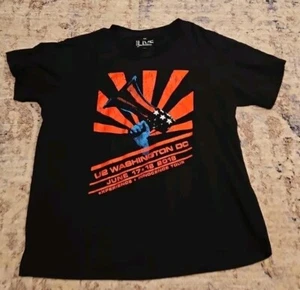 U2 Band Shirt Mens 2XL Black Experience Innocence Tour 2018 Washington DC - Picture 1 of 4