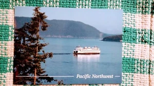 FOTO POSTAL FERRY EN PACIFIC NOROESTE WASHINGTON - Imagen 1 de 12