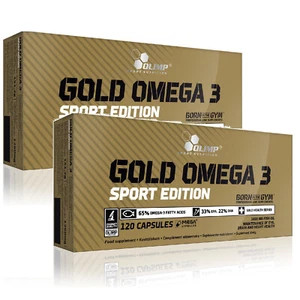 GOLD OMEGA 3 SPORT EDITION - 120-240 Cápsulas - EPA DHA Salud Cardíaca Función Cerebral - Imagen 1 de 6