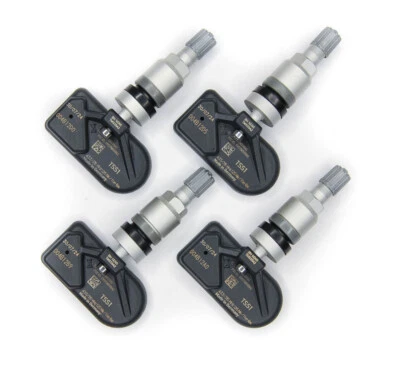 New Silver Valve Stem TPMS Set 315mhz Fits 2009 Ford Mustang Premium - Image 1 of 2