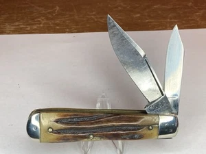 VINTAGE 20-40 CASE XX TESTED STAG - Picture 1 of 11