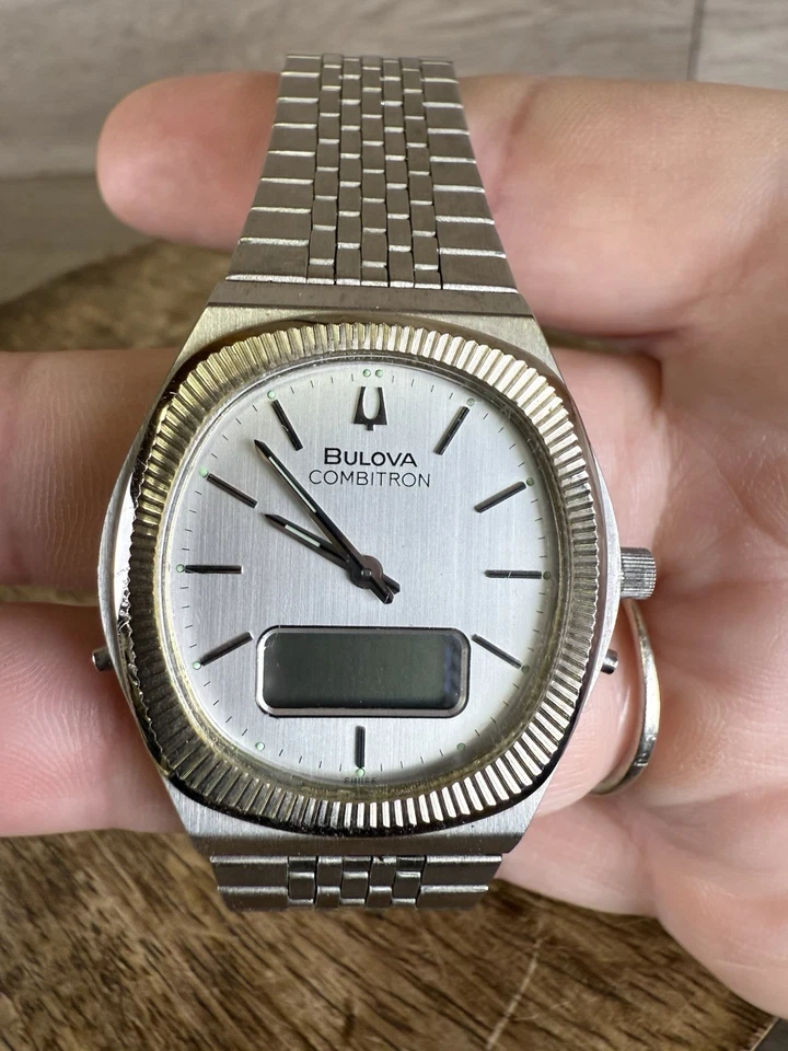 Bulova Combitron 1979 vintage ¡muy raro! Foto 1 de 4