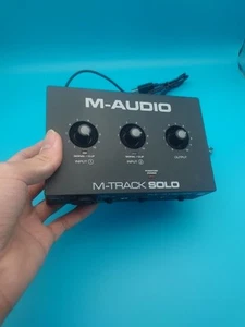 M-Audio M-Track Solo USB Audio Interface for Recording and Streaming - Picture 1 of 6
