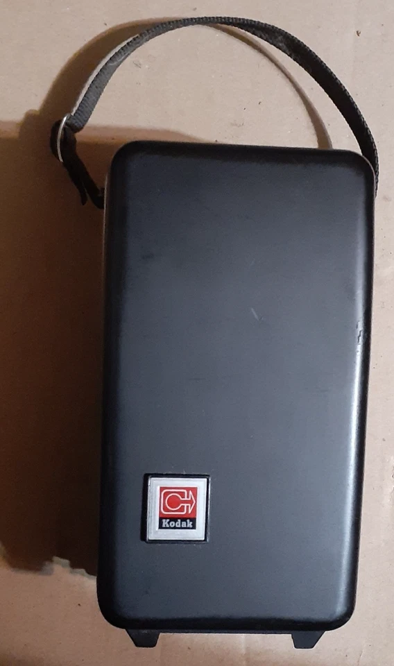 Vintage Black Kodak M4  Instamatic Hard Camera Case With Strap - Image 1 of 3