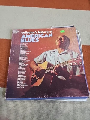 Collector's History Of American Blues - Various - 4 LP Vinyl Box Set VG+ Nice! - Image 1 of 2