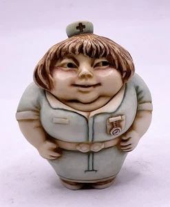 Pot Bellys Harmony Kingdom The Health Maker Miniatur Krankenschwester Schmuckschatulle Figur - Bild 1 von 8