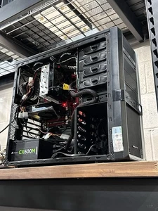 Custom Gaming PC i7-5820K ASRock X99M Killer GTX 750 8GB RAM No HDD OS - Picture 1 of 5