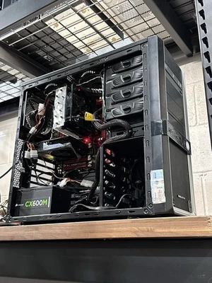 Custom Gaming PC i7-5820K ASRock X99M Killer 8GB GTX 750 No HDD/OS - Image 1 of 4