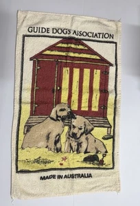 Vintage Guide Dogs Tea Towel - Picture 1 of 2