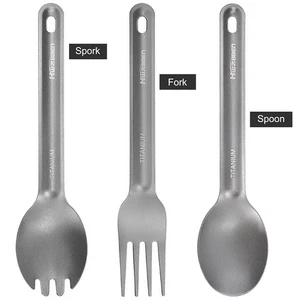 Brand New Picnic Suitable For Home Etc. Camping Spoon Outdoor Spoon Spoon - Picture 1 of 25