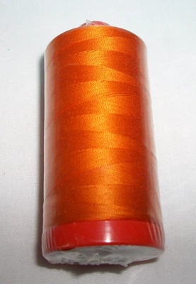 Aurifil 100% Cotton 50wt Thread # 1133 Bright Orange 1422 Yard Large Spool - Image 1 of 3