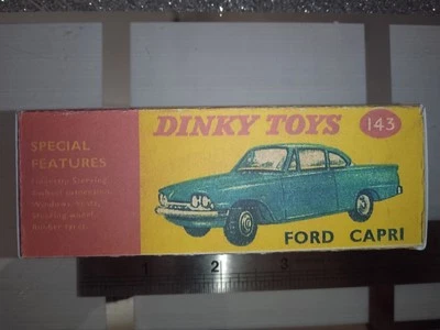 Dinky No143  Ford Capri - Replica / Copy Box - Image 1 of 4