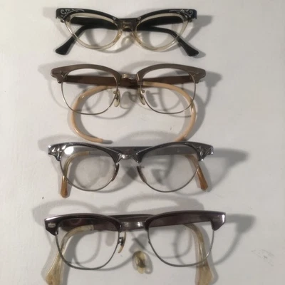 Lot 4 Vintage EYE GLASSES Frames - Image 1 of 4
