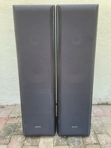 Sony SS-F5000P 3-Way Floor Standing Speakers Pair Tested Excellent Condition - Picture 1 of 10