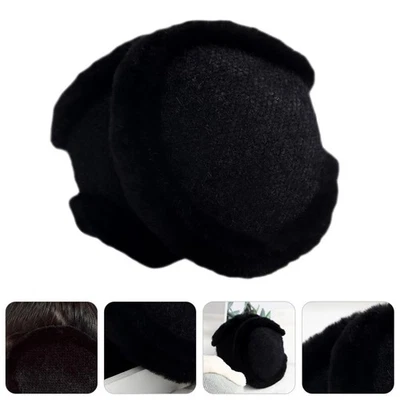  1pc hiver cache-oreilles chaud doux en peluche couvre-oreille chaud mignon - Photo 1/4