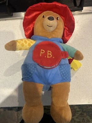 Paddington Bear Activity Toy Sensory Toy Plush Soft Toy ~ children  - Image 1 of 4