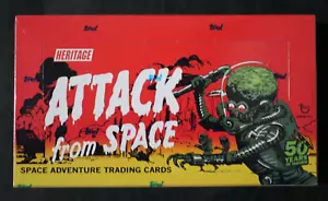 2012 TOPPS HERITAGE MARS ATTACKS: ATTACK FROM SPACE FACTORY SEALED RETAIL BOX - Picture 1 of 1