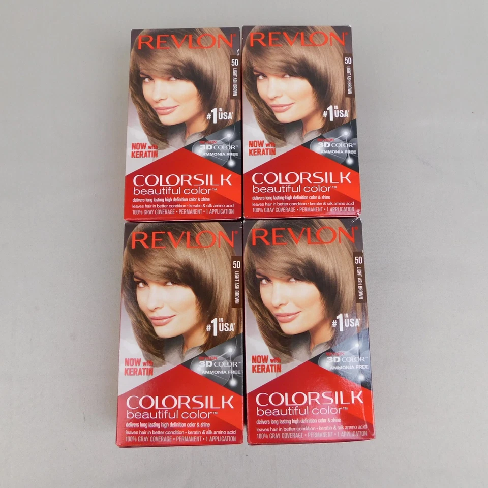 Revlon Colorsilk Color Permanent Hair Dye Ammonia 10 Black
