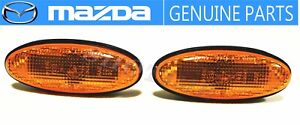 MAZDA GENUINE 94-03 RHD RX-7 FD3S Front Fender Turn Signal Lamp Light Set JDM