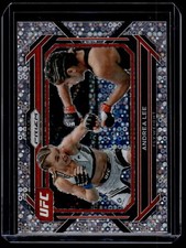 Andrea Lee 2023 Panini Prizm UFC Silver Disco Prizm Card  #86