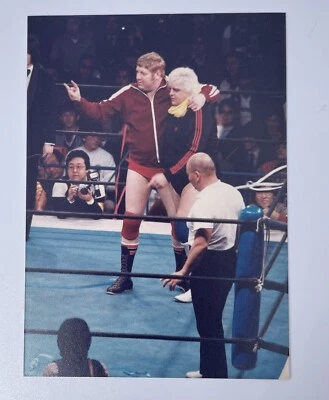 WWE Джесси Дасти Родс и Дик Мердок ФОТО Fuji-color Pro борьба No117 - Изображение 1 из 3