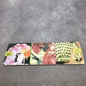 Cartexpo Coasters Moulin Rouge France Paris set of 6 - Picture 1 of 9